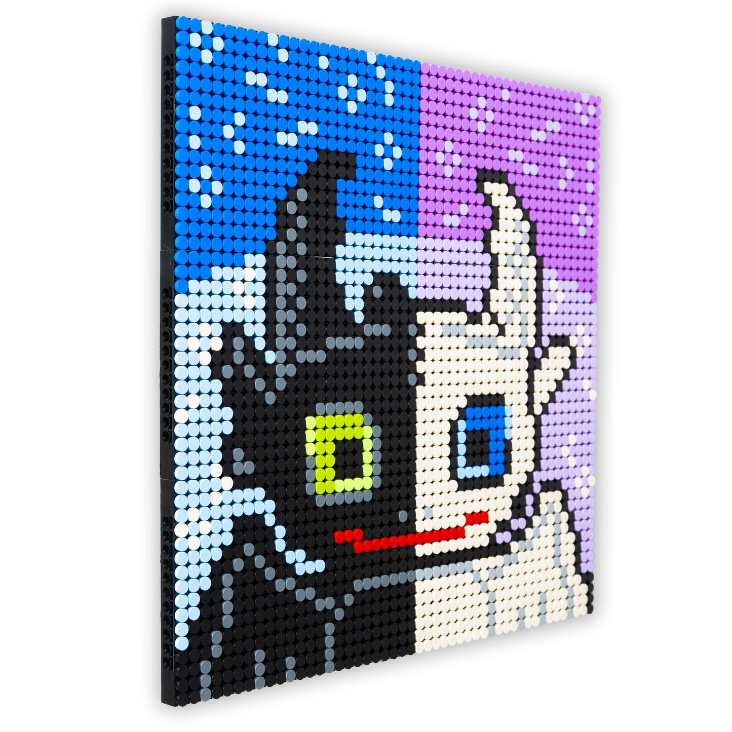 Obraz Mozaika Szczerbatek & Biała Furia