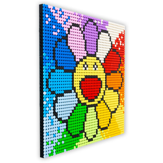 Obraz Mozaika Kwiat Murakamiego