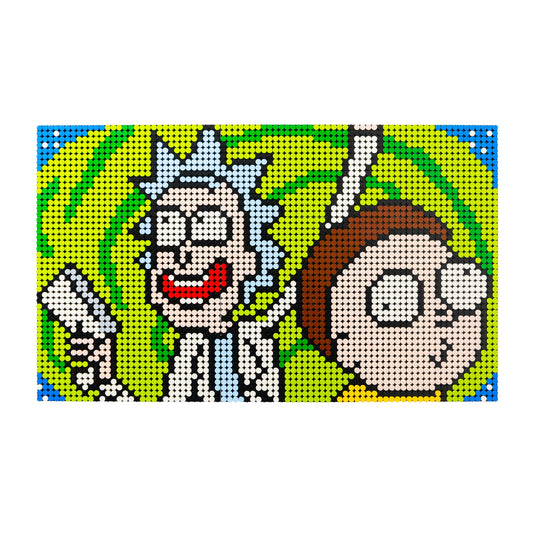 Obraz Mozaika Rick & Morty