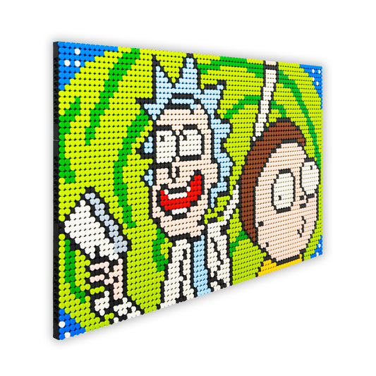 Obraz Mozaika Rick & Morty