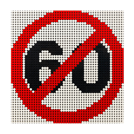 Obraz Mozaika przekreślona 60