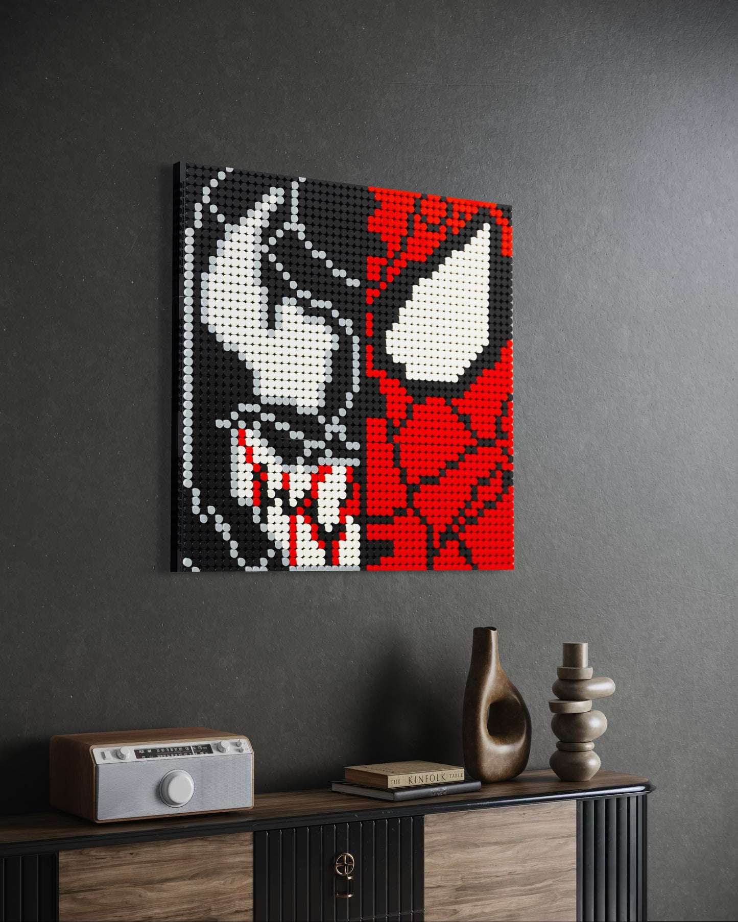 Spiderman Klocki Obraz