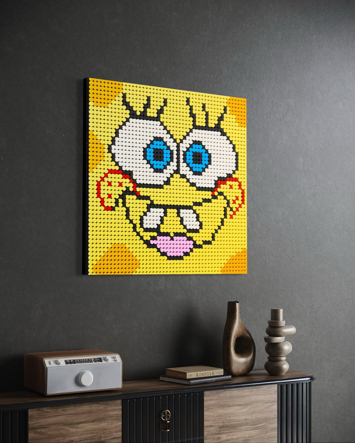 Spongebob Klocki Obraz